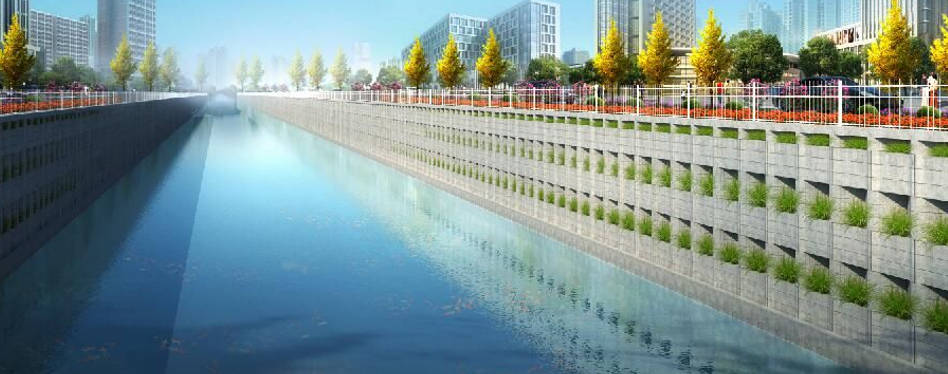 Quangong 装置が新世代の多機能生態水管理レンガをどのように形成するか